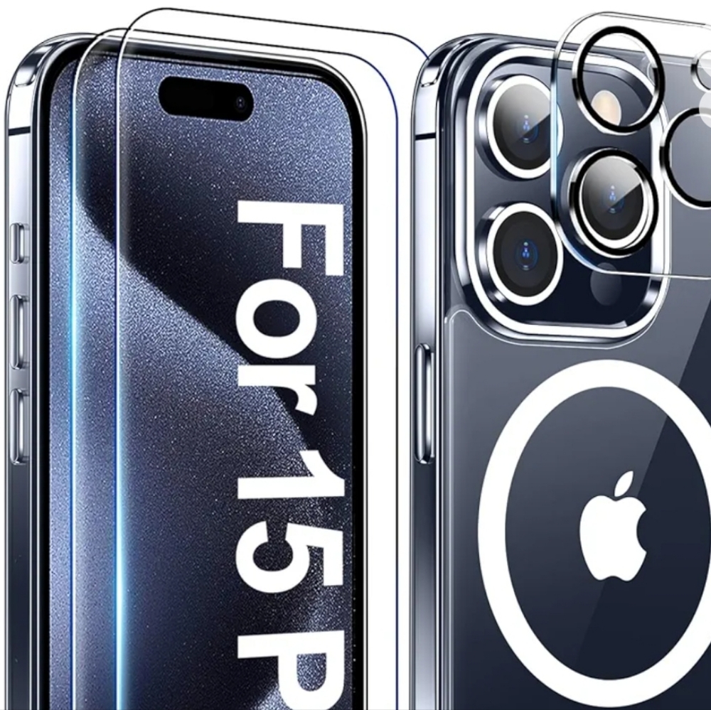 6-in-1 Magnetic for iPhone 15 Pro Case